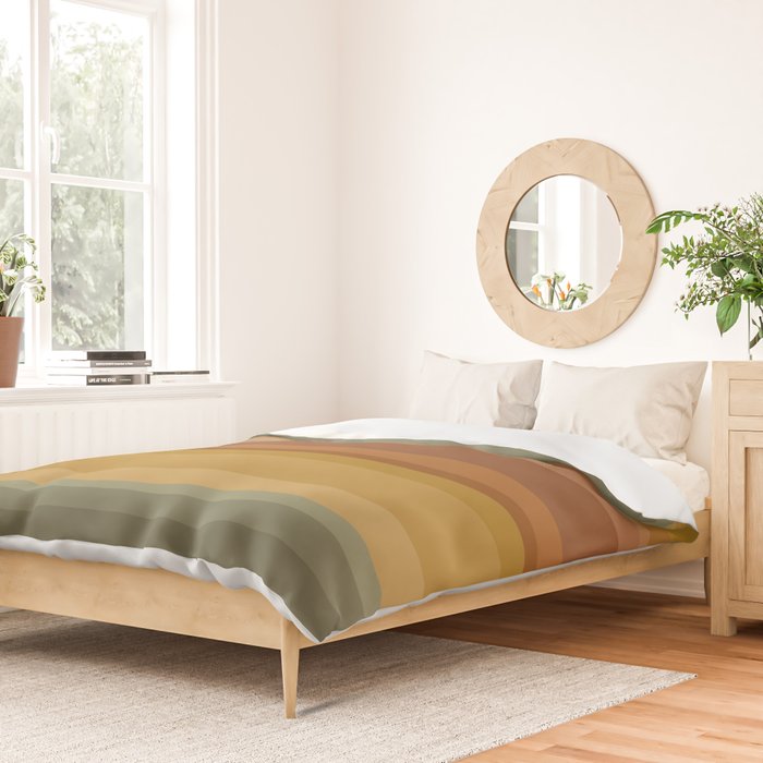 Retro Stripes XIII Duvet Cover Gallery Image 2