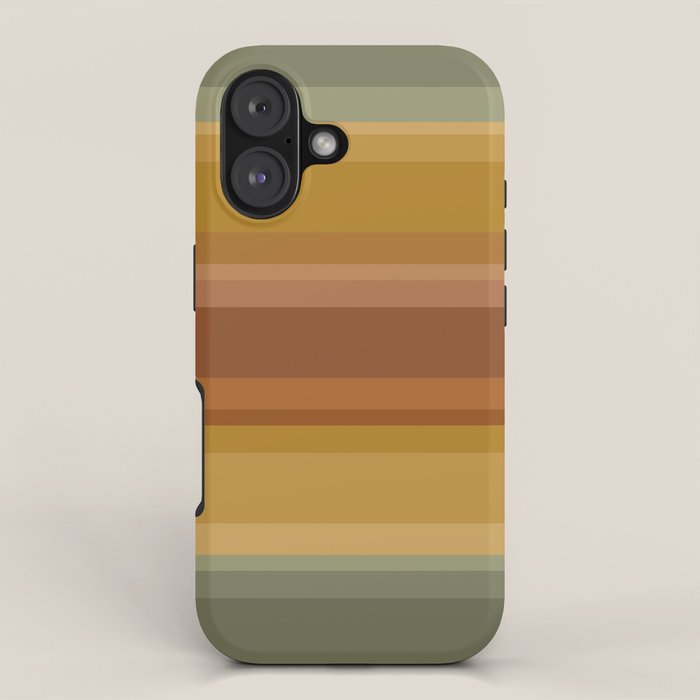 Retro Stripes XIII iPhone Case Gallery Image 1