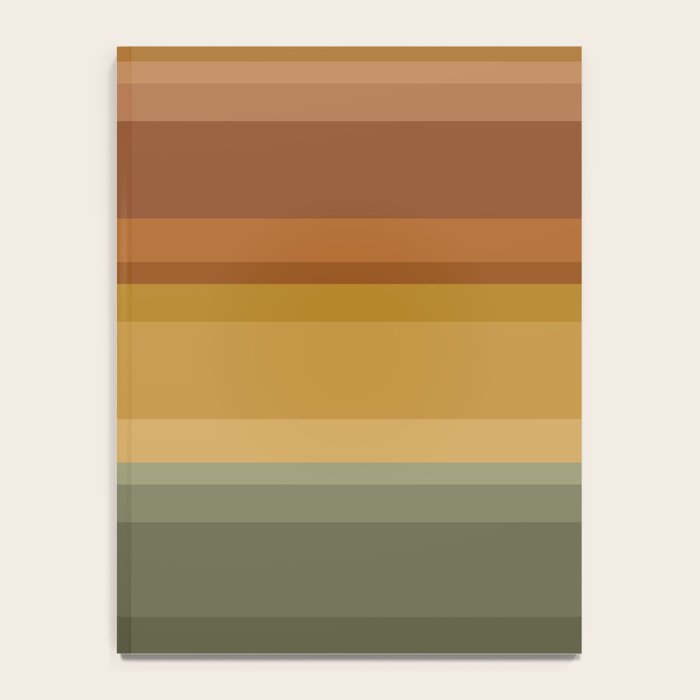 Retro Stripes XIII Notebook Gallery Image 4