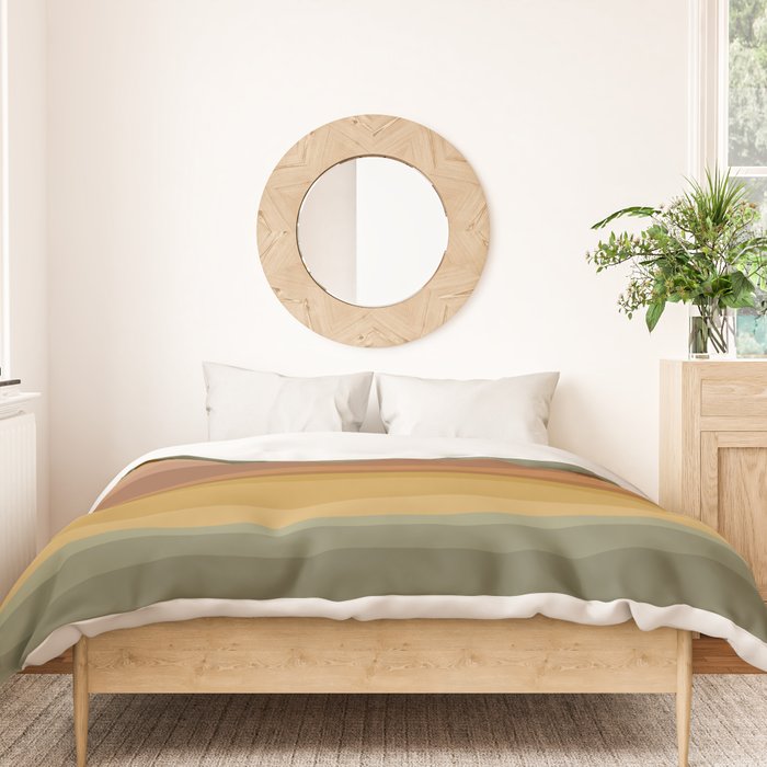 Retro Stripes XIII Duvet Cover Gallery Image 3