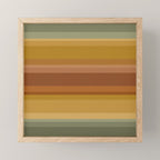 Retro Stripes XIII Mini Art Print Gallery Image 1