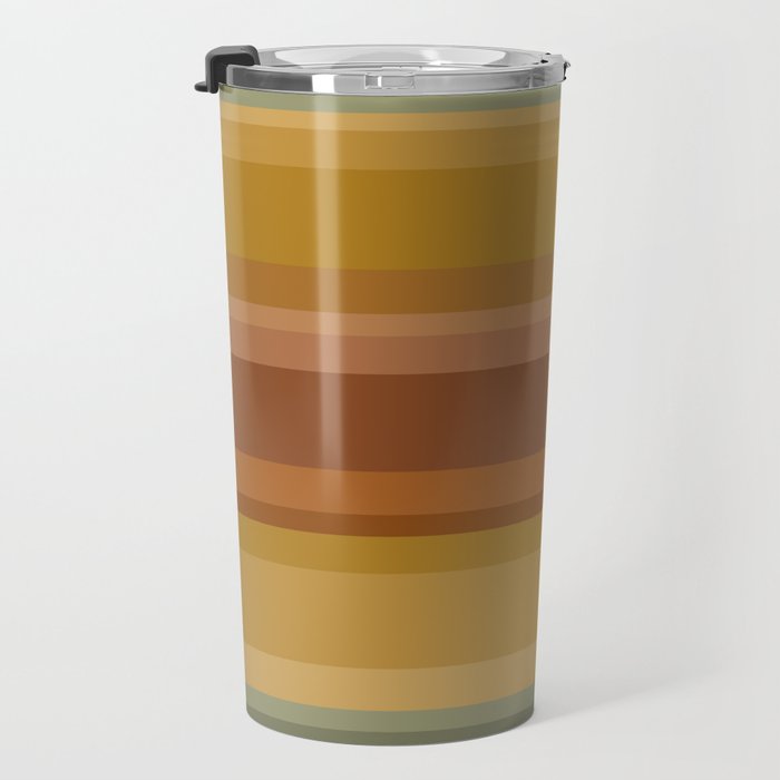 Retro Stripes XIII Travel Mug Gallery Image 3