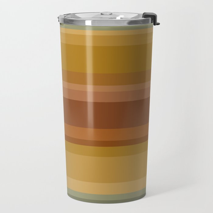 Retro Stripes XIII Travel Mug Gallery Image 2