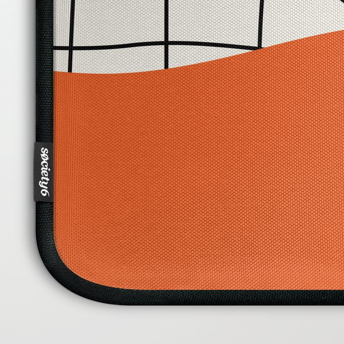 Flamingo Drip | Warp Grid: Off-White Day Edition Laptop Sleeve Gallery Image 3