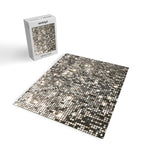 Silver Metallic Glitter sequins Jigsaw Puzzle Gallery Image 2
