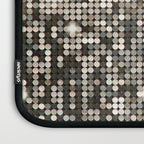 Silver Metallic Glitter sequins Laptop Sleeve Gallery Image 3