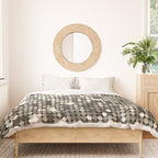 Silver Metallic Glitter sequins Duvet Cover Gallery Image 3