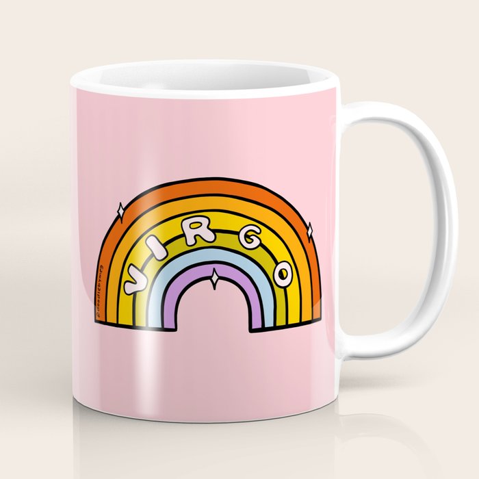 Virgo Rainbow Coffee Mug Gallery Image 1
