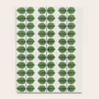 Green Leaves - Vintage Midcentury Modern Botanical Pattern Notebook Gallery Image 4