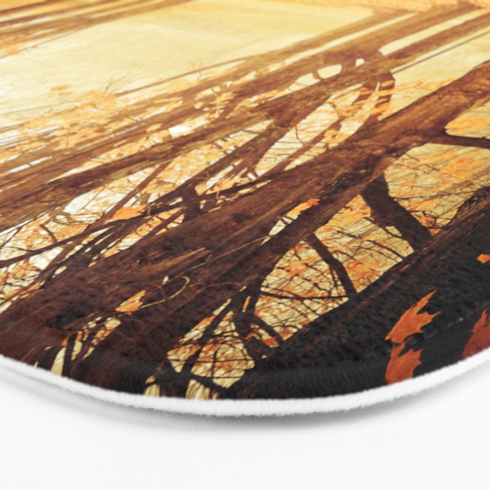The Poetry of Autumn Bath Mat Gallery Image 3