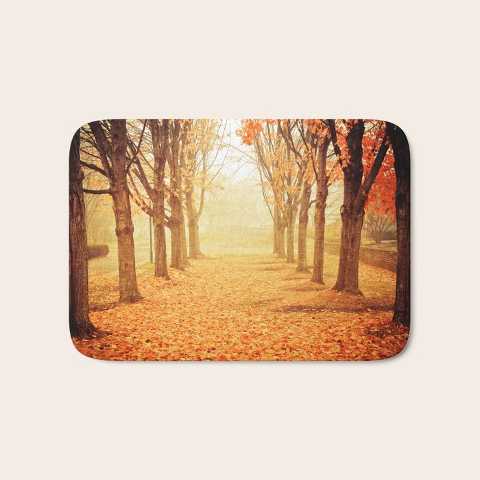 The Poetry of Autumn Bath Mat Gallery Image 1