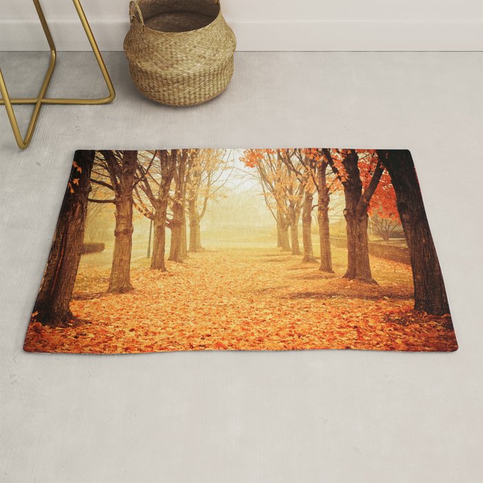 The Poetry of Autumn Rug Gallery Image 1