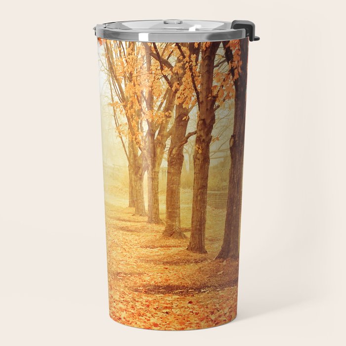 The Poetry of Autumn Travel Mug Gallery Image 2