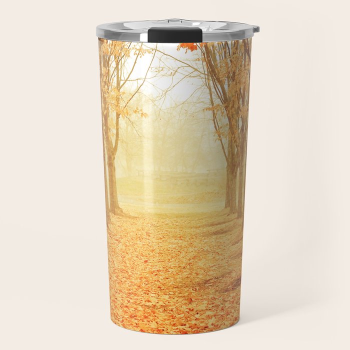 The Poetry of Autumn Travel Mug Gallery Image 1