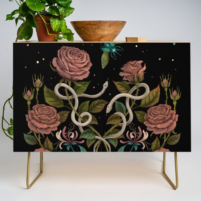 Rose and Honeysuckle Credenza Gallery Image 1