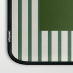 Snowflake Green Striped Laptop Sleeve Gallery Image 3
