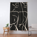 Abstract line art 49 Window Curtain Gallery Image 5