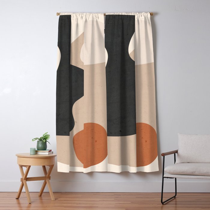Abstract Shapes 53 Window Curtain Gallery Image 5