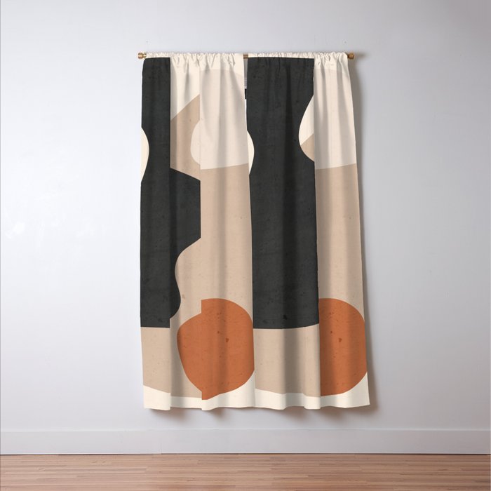 Abstract Shapes 53 Window Curtain Gallery Image 3