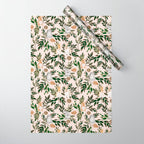 Rabbits in the green forest Wrapping Paper Gallery Image 1
