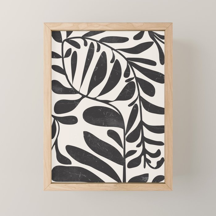 Abstract Plant 3 Mini Art Print Gallery Image 1