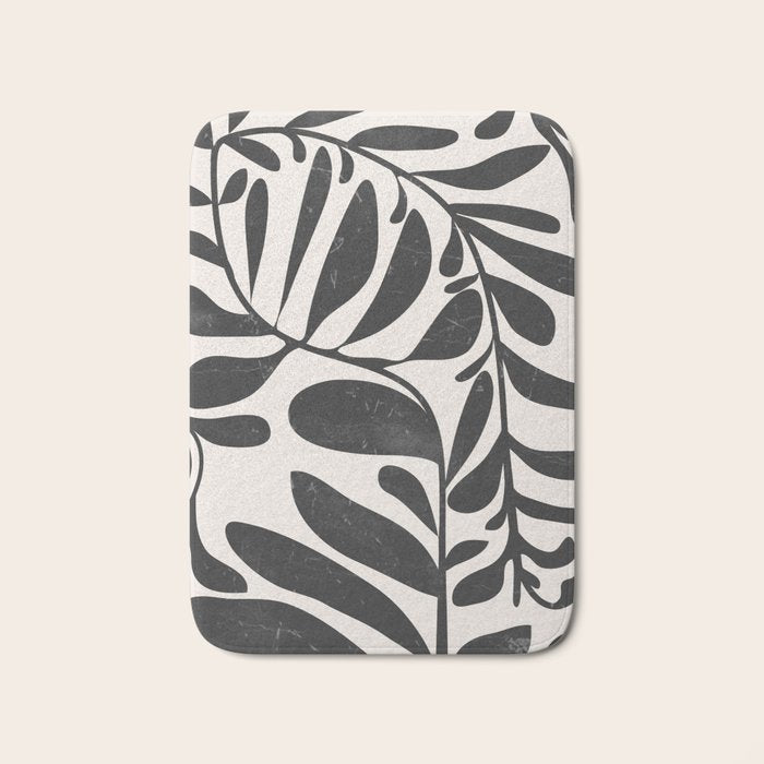 Abstract Plant 3 Bath Mat Gallery Image 1