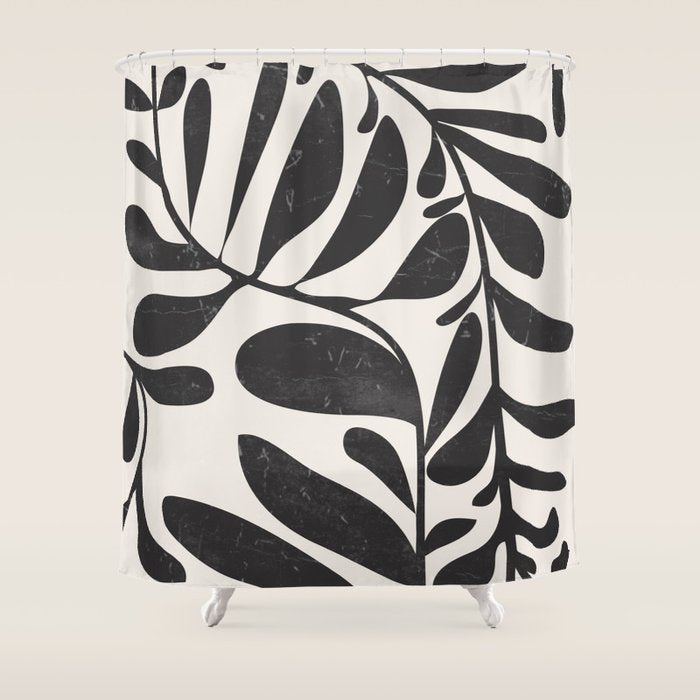 Abstract Plant 3 Shower Curtain Gallery Image 1