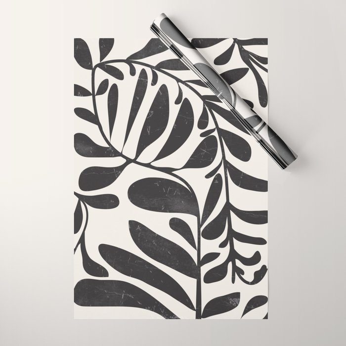 Abstract Plant 3 Wrapping Paper Gallery Image 1