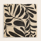 Abstract Plant 3 Wood Wall Art Gallery Image 1