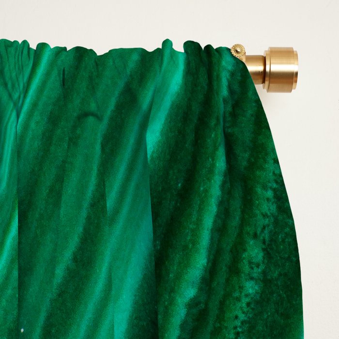 Malachite Green Marble Texture Window Curtain Gallery Image 2