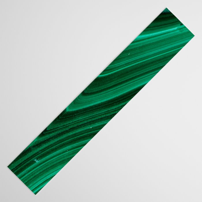 Malachite Green Marble Texture Table Runner Gallery Image 3