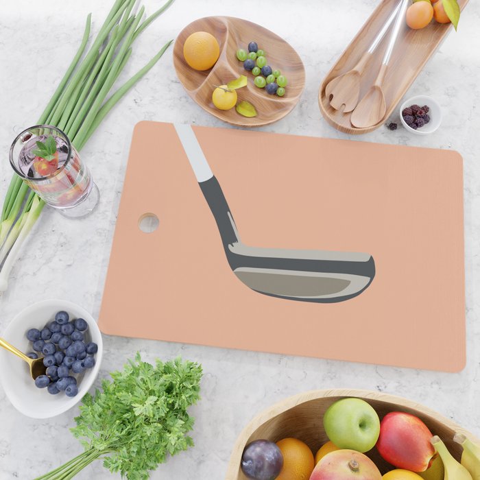 Golf Orange Cutting Board Gallery Image 2