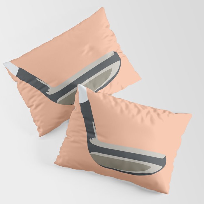 Golf Orange Pillow Sham Gallery Image 1