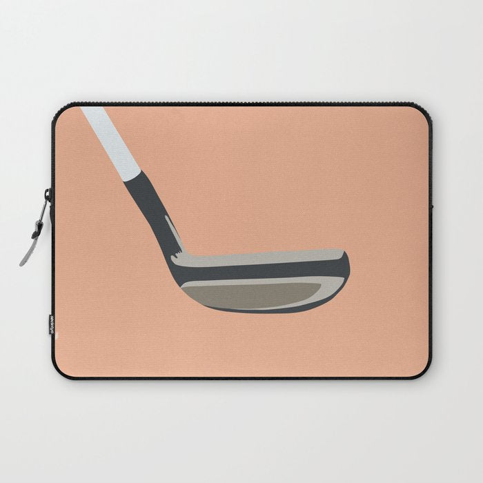 Golf Orange Laptop Sleeve Gallery Image 1