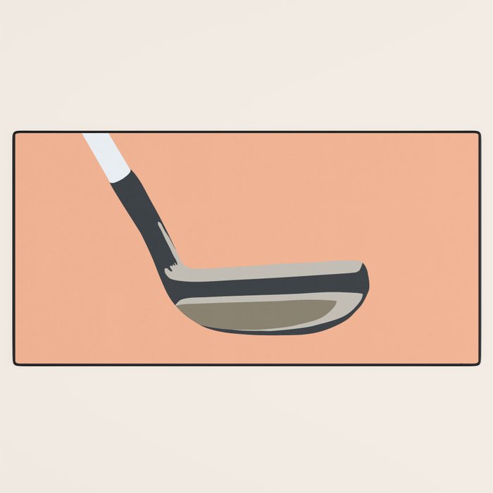 Golf Orange Desk Mat Gallery Image 3
