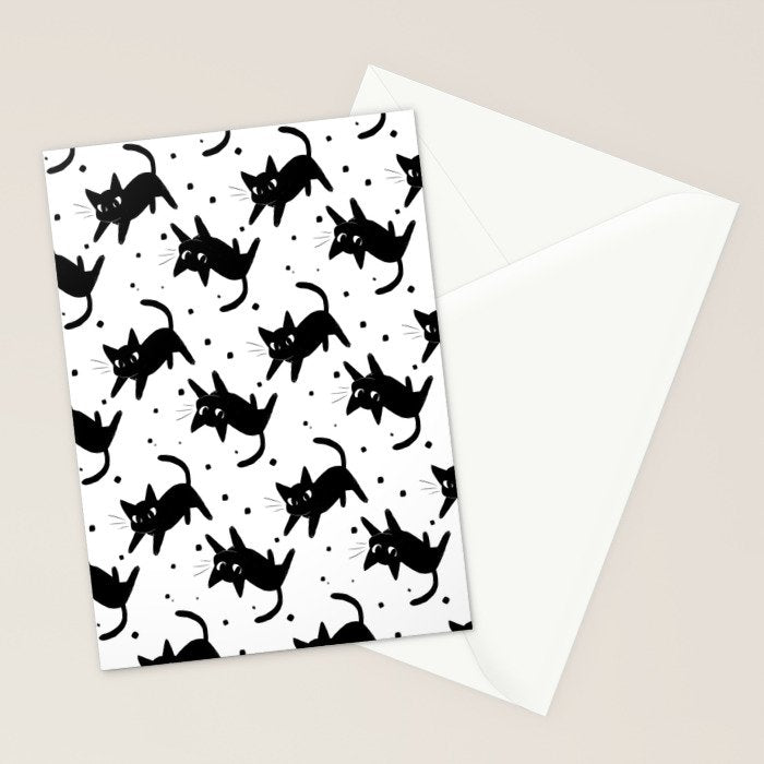 Kitty Kitty Stationery Card Gallery Image 2