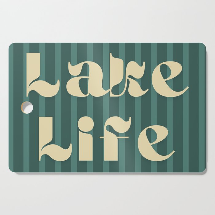 Lake Life Cutting Board Gallery Image 1