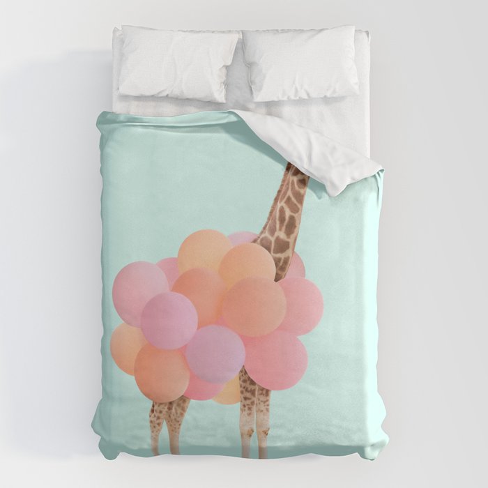 GIRAFFE PARTY Duvet Cover Gallery Image 6