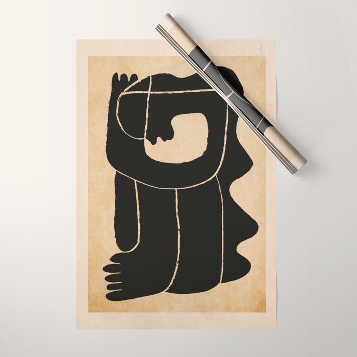 Abstract Figure  Wrapping Paper Gallery Image 1