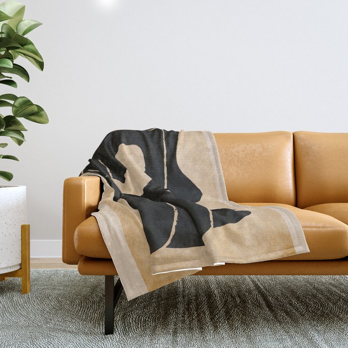 Abstract Figure  Throw Blanket Gallery Image 1