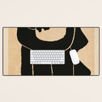 Abstract Figure  Desk Mat Gallery Image 1