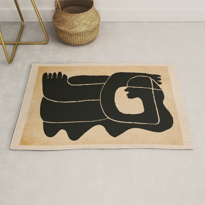Abstract Figure  Rug Gallery Image 1