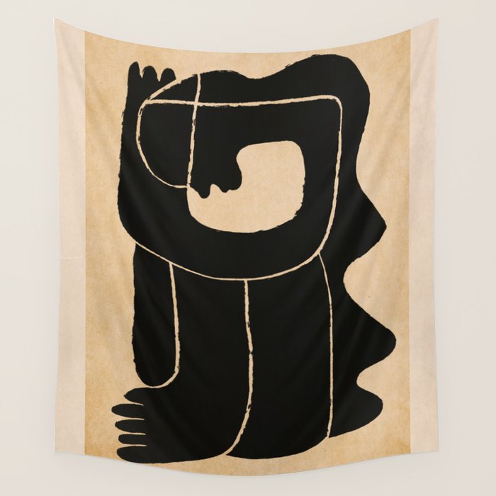 Abstract Figure  Wall Tapestry Gallery Image 4