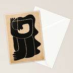 Abstract Figure  Stationery Card Gallery Image 2