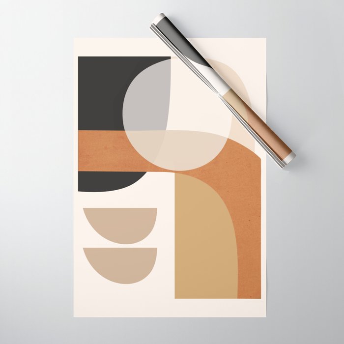 Modern Abstract Art 43 Wrapping Paper Gallery Image 1