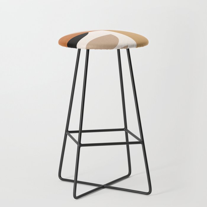 Modern Abstract Art 43 Stool Gallery Image 1