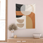 Modern Abstract Art 43 Wall Tapestry Gallery Image 2