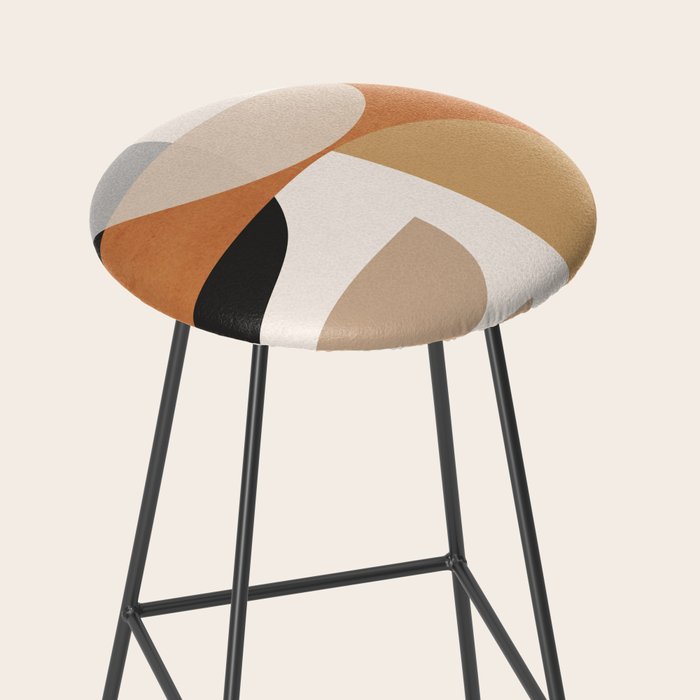 Modern Abstract Art 43 Stool Gallery Image 2