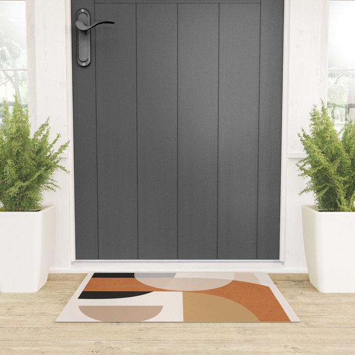 Modern Abstract Art 43 Welcome Mat Gallery Image 3