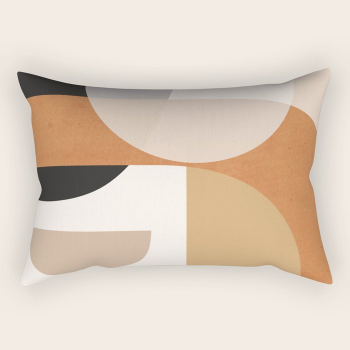 Modern Abstract Art 43 Rectangular Pillow Gallery Image 1